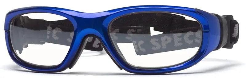LS Rec-Specs Maxx 21 Sports Goggles – Bright Blue frame/Clear Silver lenses