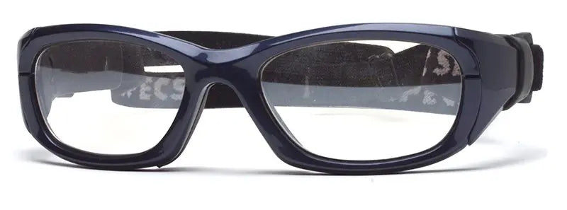 LS Rec-Specs Maxx 31 Safety Sports Goggle – Shiny Navy frame/Clear Silver lenses