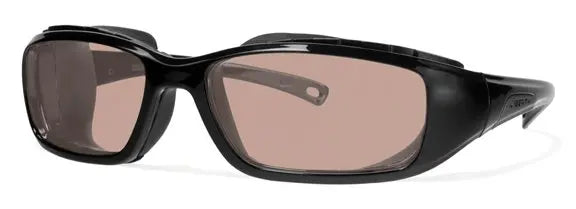 LS Rec-Specs Rider Sunglasses – Shiny Black Standard Eye Cup frame/Ultimate Drivers lenses