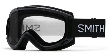 Smith Cascade Classic Snow Goggles – Black goggle/ Clear Anti-fog