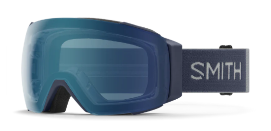 Smith I/O Mag Ski Goggles – Royal Navy goggle/Chromapop Everyday Blue Mirror lenses and Bonus Lens