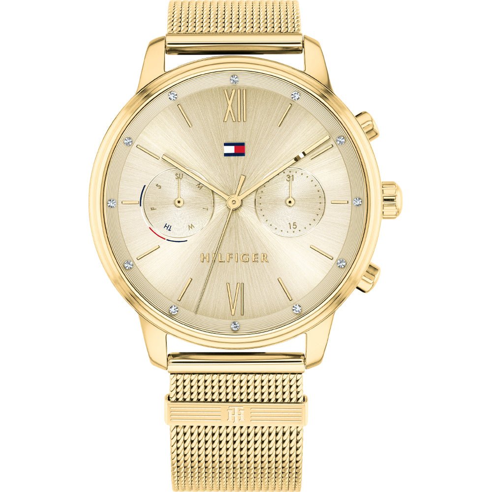 Tommy Hilfiger 1782302 Ladies Blake Gold Mesh Watch