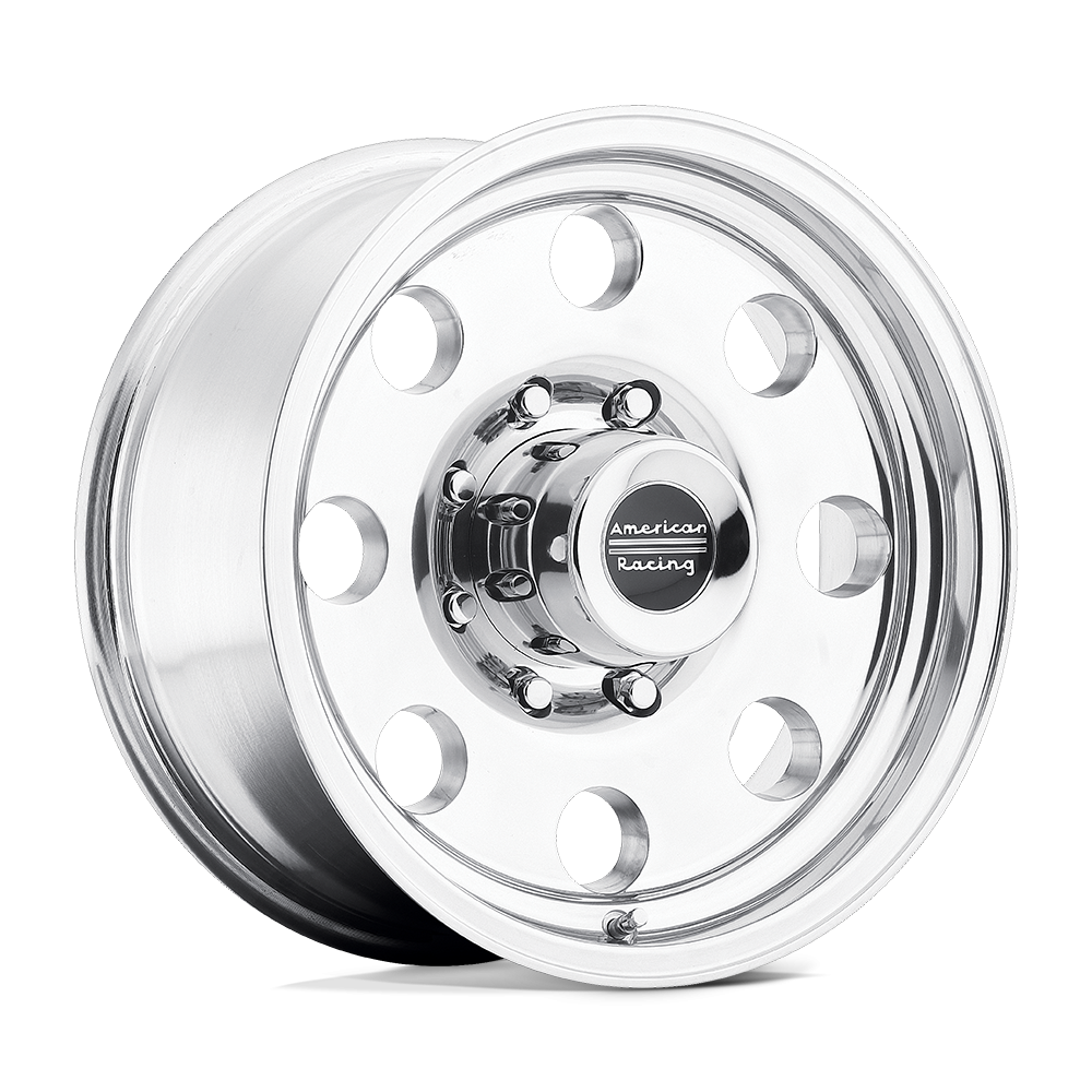 American Racing Wheel AR172 BAJA Polished – 17×8 – 6×139.7 Bolt Pattern – 0 Offset Rims