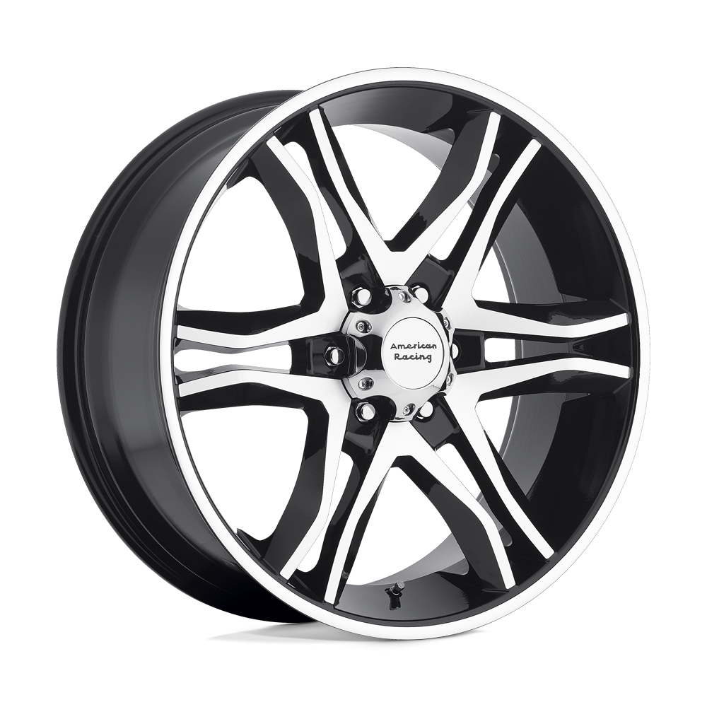 American Racing Wheel AR893 MAINLINE Gloss Black Machined – 17×8 – 6×139.7 Bolt Pattern – 0 Offset Rims