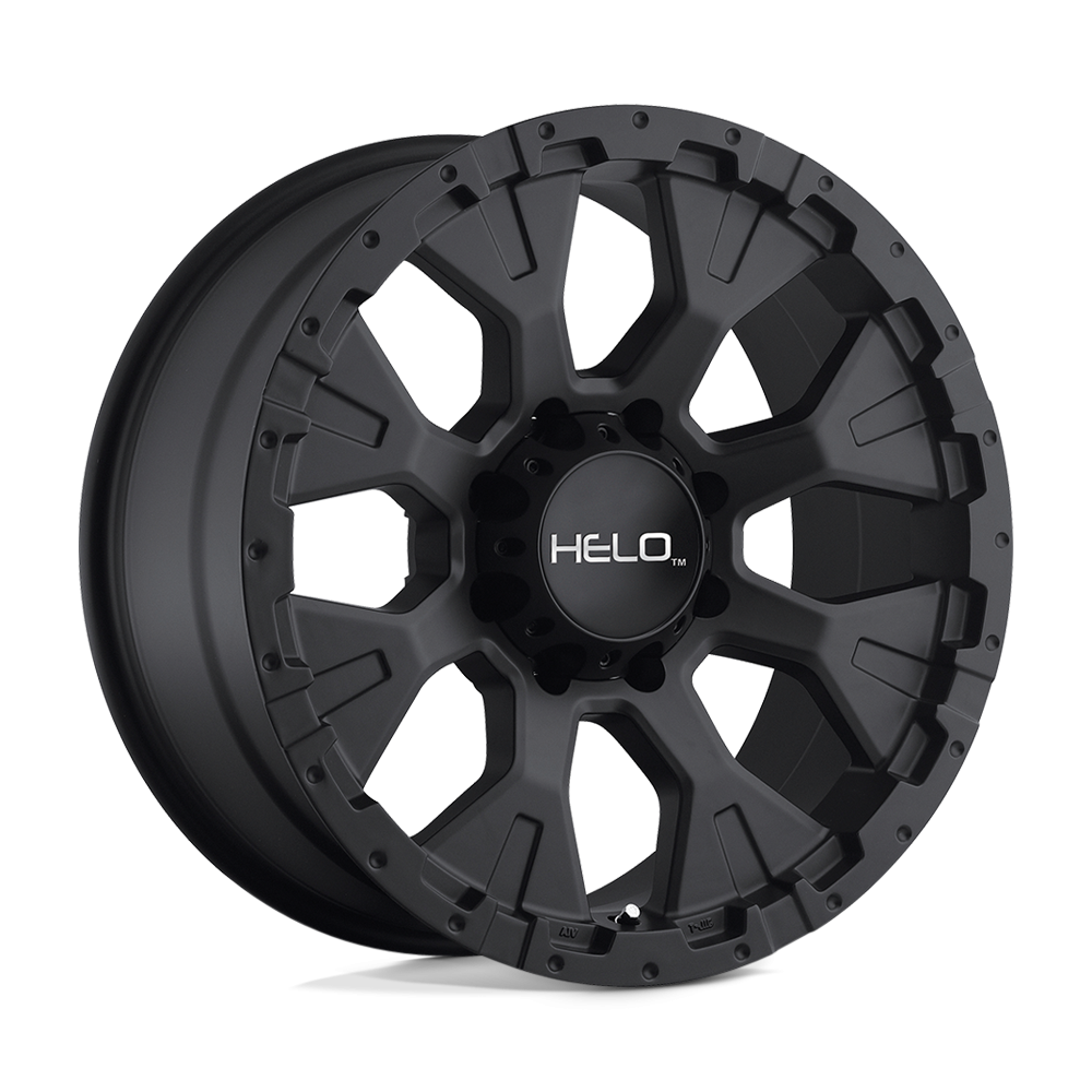 Helo Wheel HE878 Satin Black – 17×9 – 6×139.7 Bolt Pattern – -12 Offset Rims