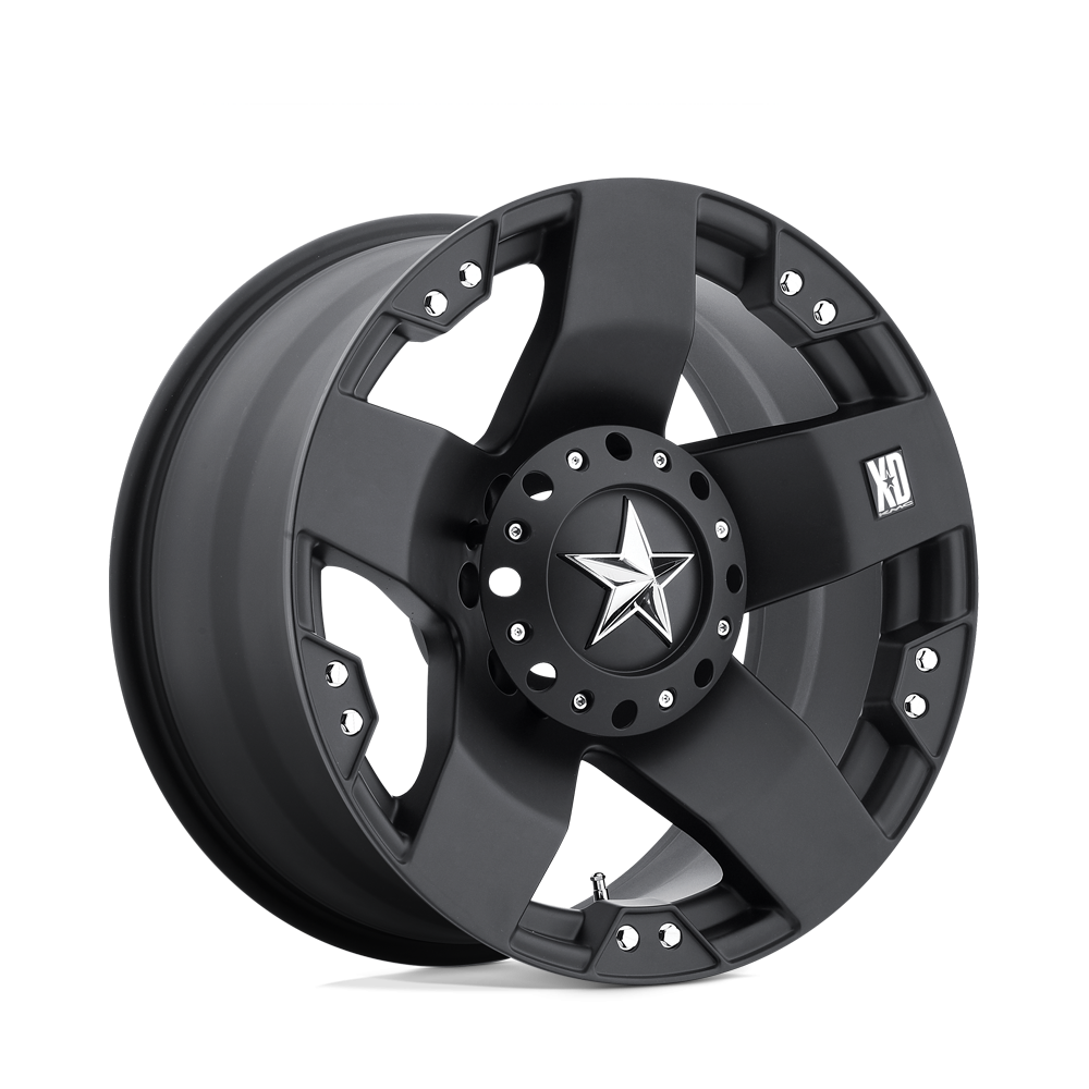 XD Series Wheel XD775 ROCKSTAR Matte Black – 20×10 – 8×165.1 Bolt Pattern – -24 Offset Rims