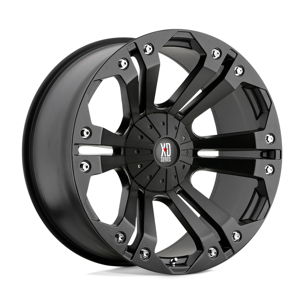 XD Series Wheel XD778 MONSTER Matte Black – 20×9 – 6×135 Bolt Pattern – 18 Offset Rims