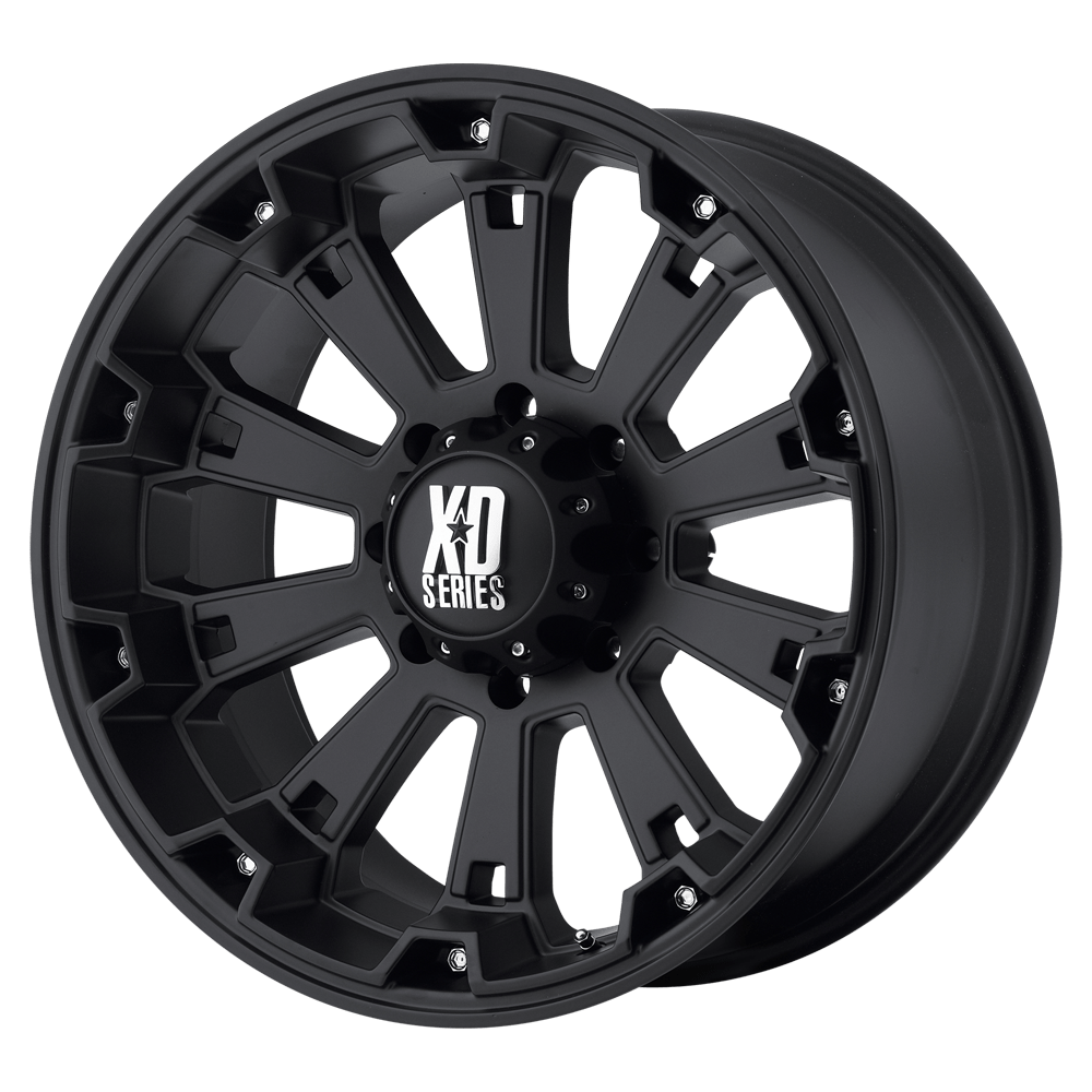 XD Series Wheel XD800 MISFIT Matte Black – 20×9 – 5×127 Bolt Pattern – 0 Offset Rims