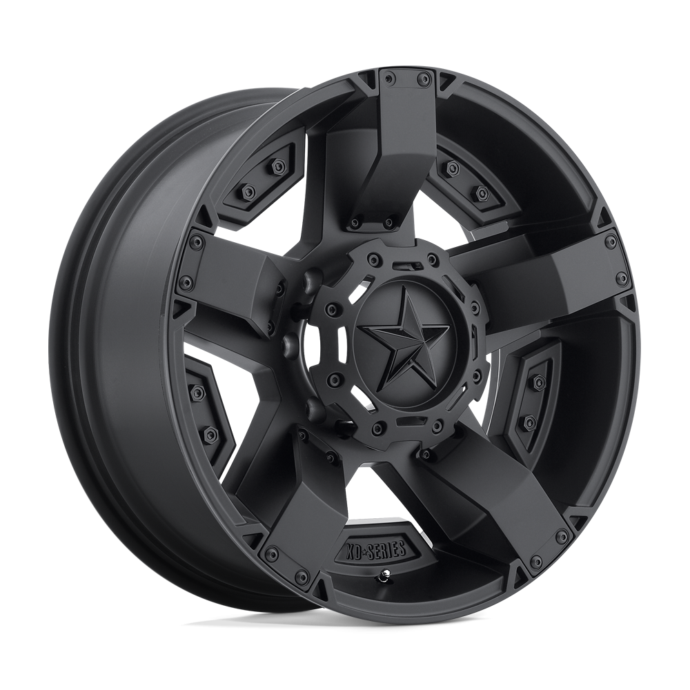 XD Series Wheel XD811 ROCKSTAR II Matte Black W/ Accents – 20×9 – 5×114.3 Bolt Pattern – -12 Offset Rims