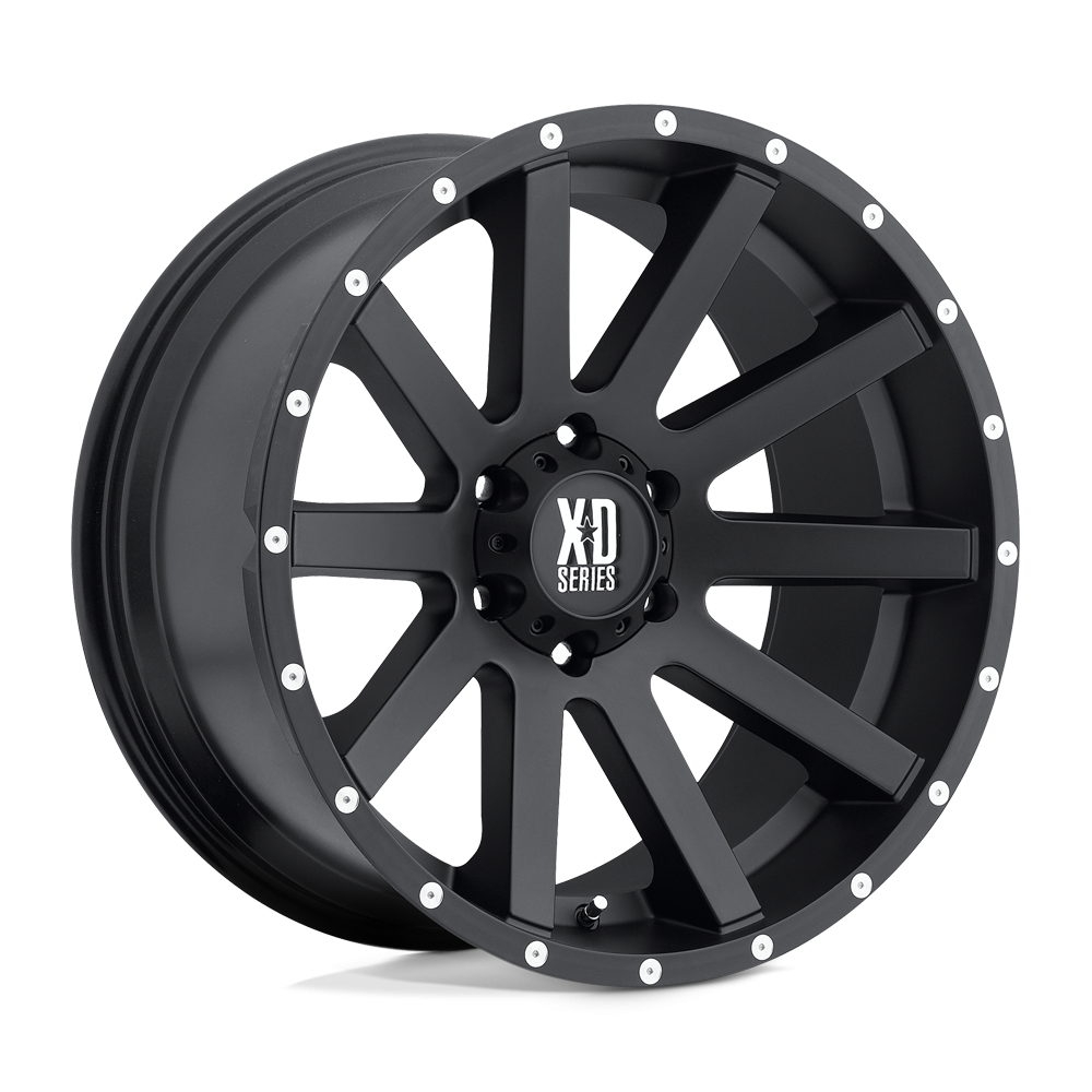 XD Series Wheel XD818 HEIST Satin Black – 20×10 – 6×135 Bolt Pattern – -24 Offset Rims