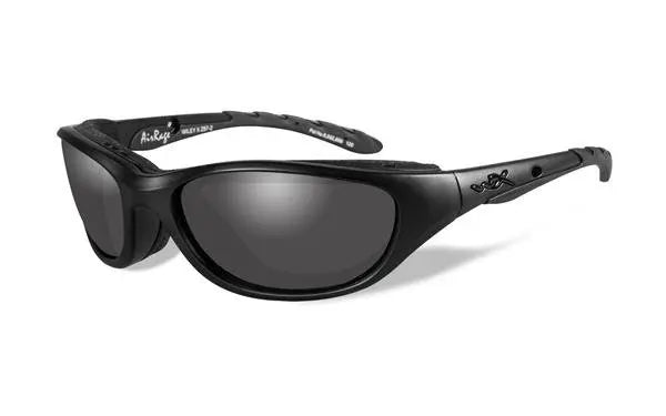 Wiley-X Airrage Sunglasses – Matte Black Ops frame/Smoke Gray lenses