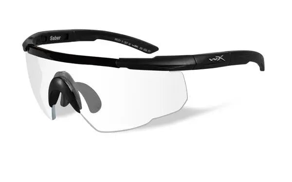 Wiley-X Saber Advanced Sunglasses – Matte Black frame with Clear lenses